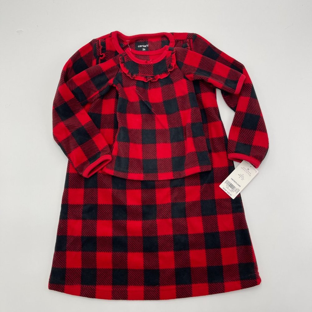 Carter's Girls' Jersey Gown and Doll Dress Set